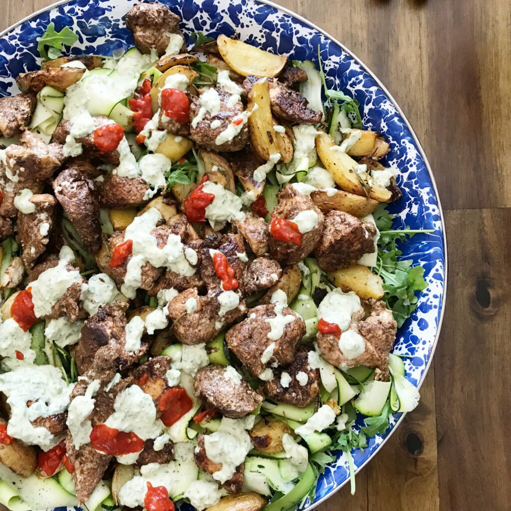 latest middle eastern chicken salad